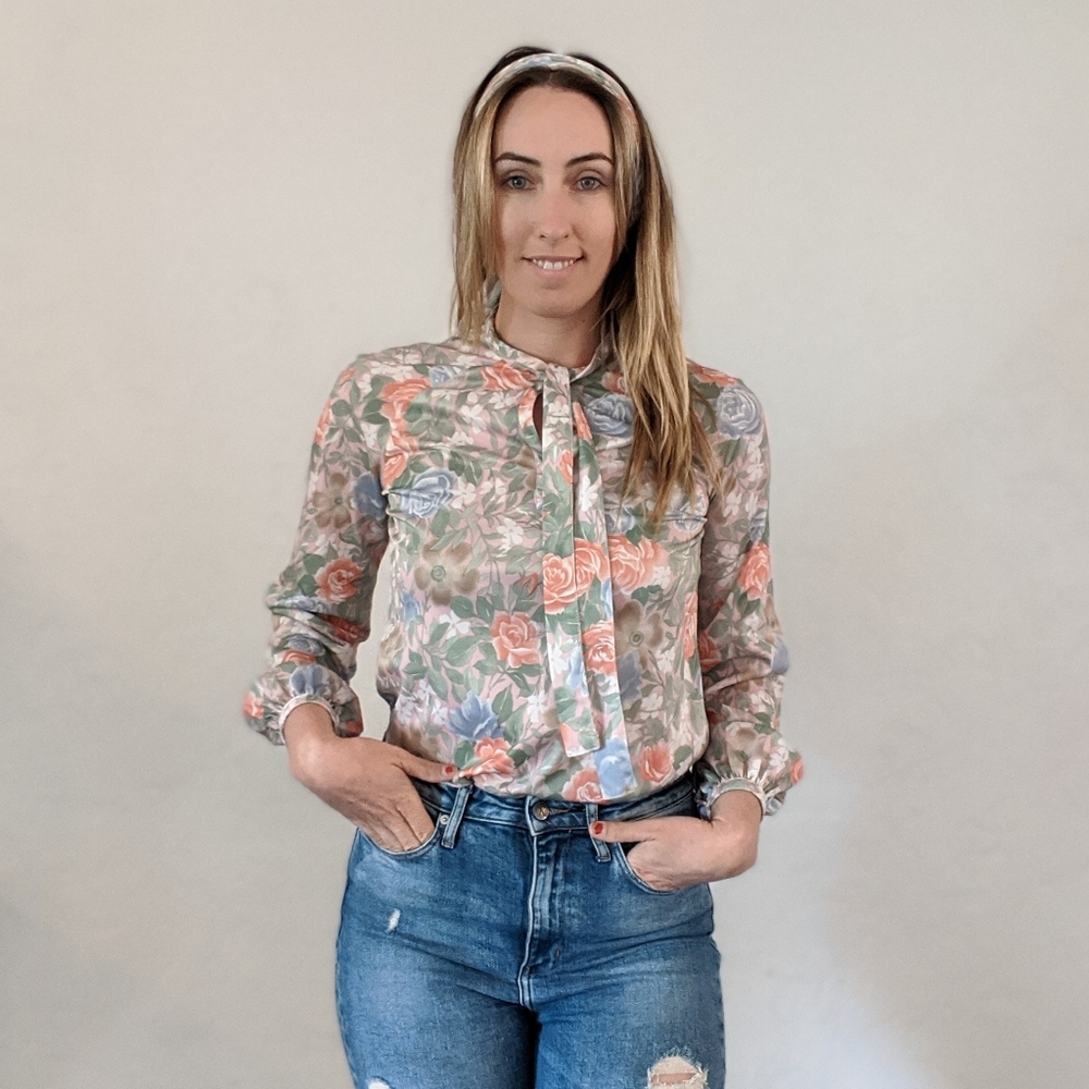 70s blouse - Picture 2 of 3